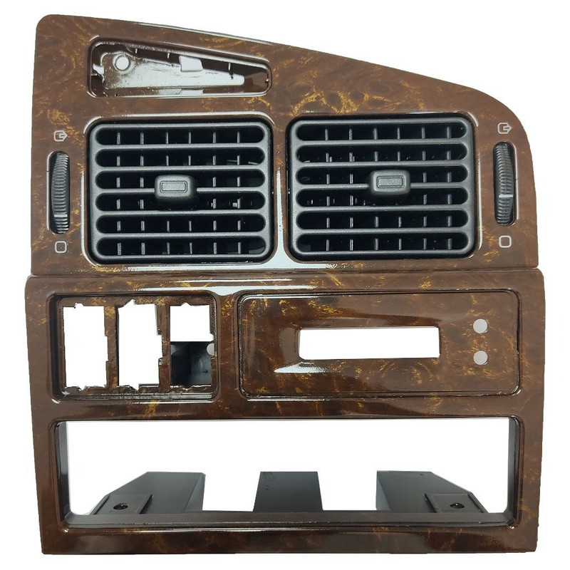 پنل و دریچه هوا وسط داشبورد طرح چوب مات پژو پارس