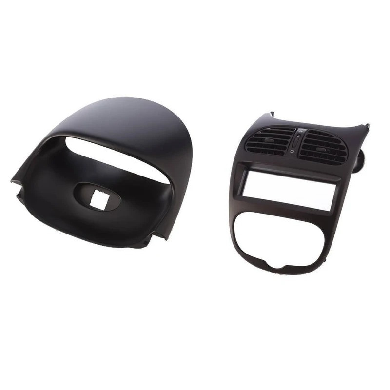 پنل ضبط و دریچه کولر پژو 206 به همراه پنل ساعت